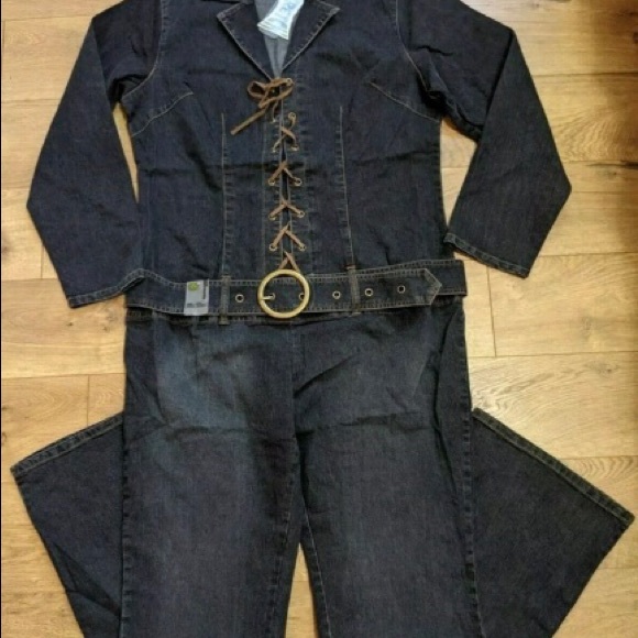 🔆SOLD🔆 SUNSHINE APPAREL Denim  Jumsuit - Picture 3 of 5
